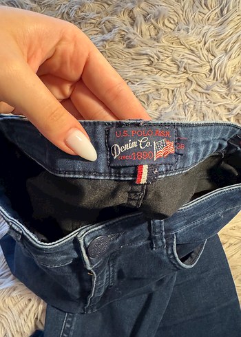 U.S Polo Assn. Kadın Lacivert Dar Kesim Pantalon