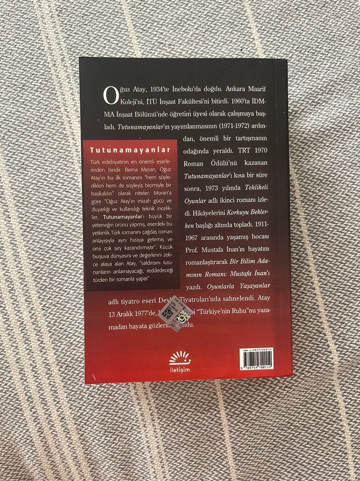 Oğuz Atay - Tutunamayanlar (Bütün Eserleri 1) - Görsel 2