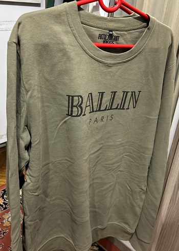 Diğer Bej Kadın Pamuklu Uzun Kollu Sweatshirt