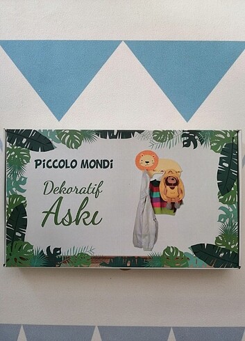 Dekoratif çocuk odası askısı  - Görsel 5