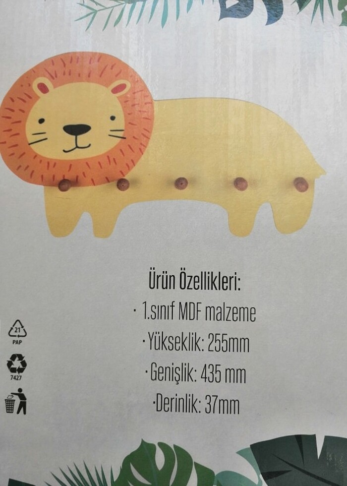 Dekoratif çocuk odası askısı  - Görsel 4