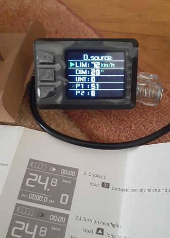 LCD  7  renkli  ekran  5  pinli - Görsel 2