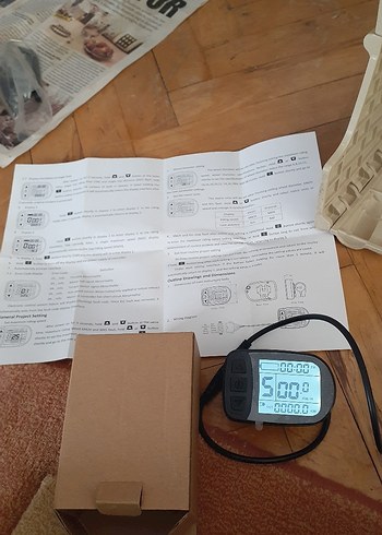 LCD  5   ,5 pinli  e  bike  ekran....... - Görsel 2