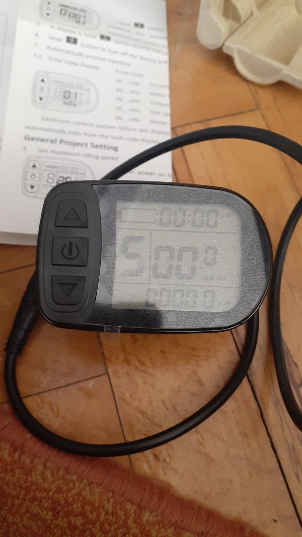 LCD  5   ,5 pinli  e  bike  ekran....... - Görsel 3