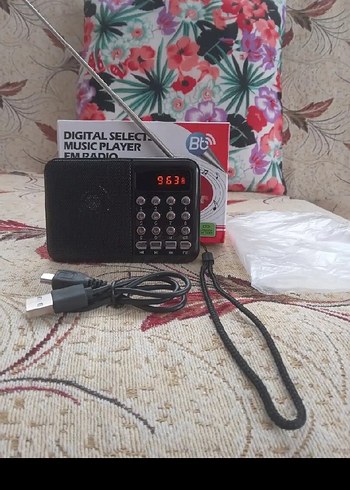 Renkli Dijital FM Radyo ve Müzik Çalar - Görsel 5