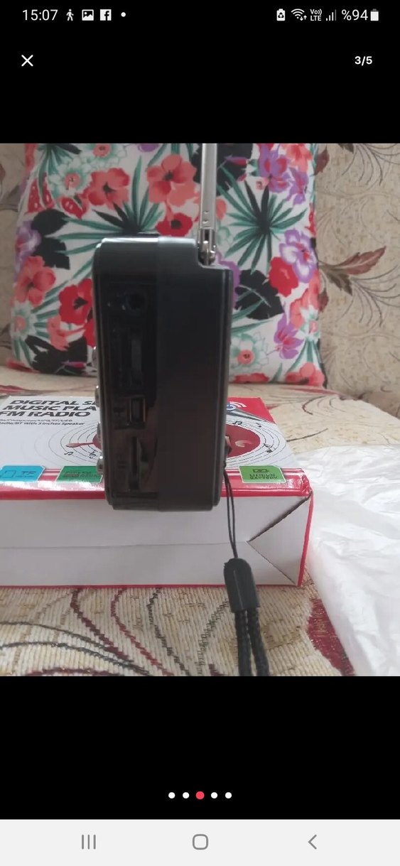 Renkli Dijital FM Radyo ve Müzik Çalar - Görsel 4