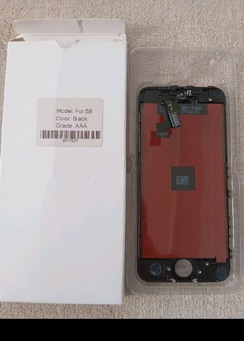 iPhone 5S Arka Kapak Ekran Parçası Gri