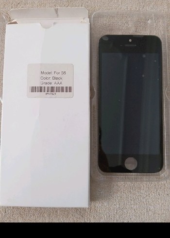 iPhone 5S Arka Kapak Ekran Parçası Gri - Görsel 2