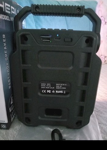 HEPU HP-945 Renkli Bluetooth Hoparlör - Görsel 4