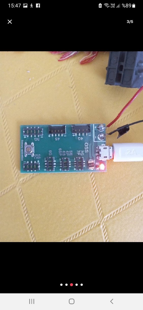 iphone 5-6-7 S  pil  aktivasyon  cihazı - Görsel 2