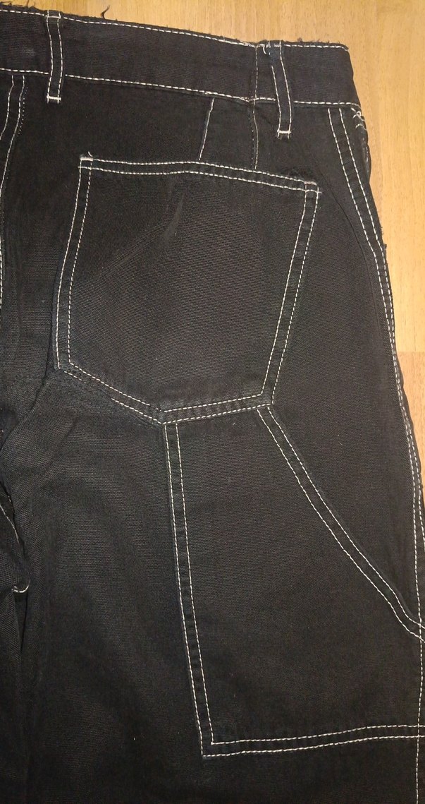 Siyah Rahat Kargo Pantolon — görsel 3/5