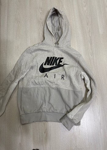 Nike Gri Kapüşonlu Sweat