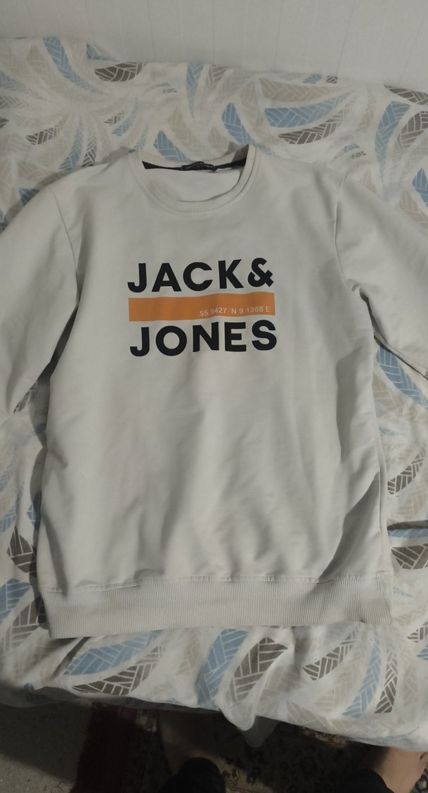 Jack & Jones beyaz   Sweatshirt - Görsel 2