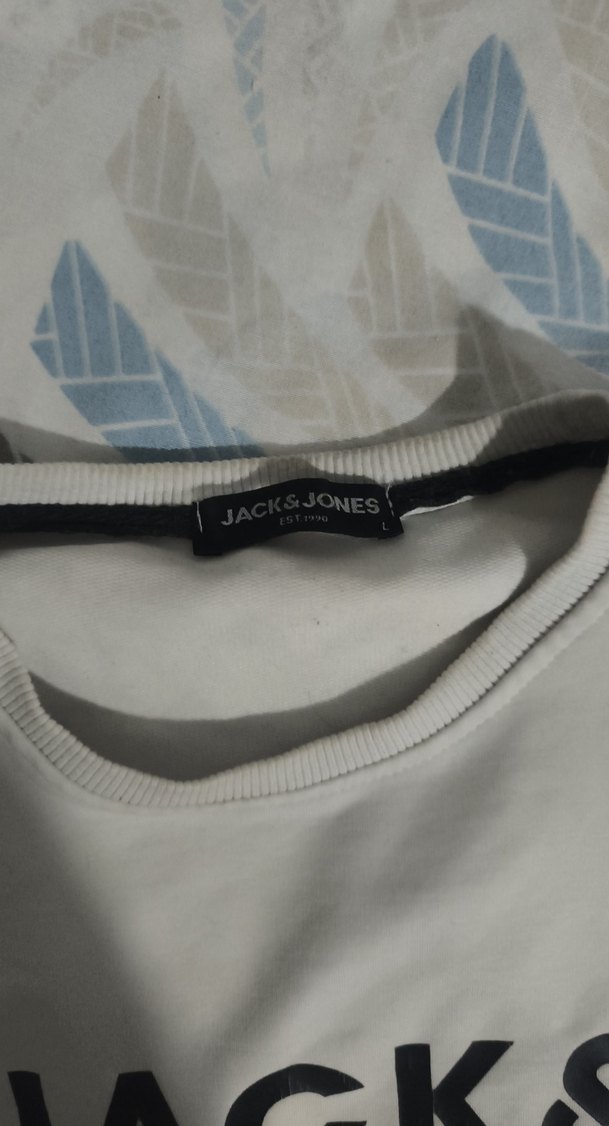 Jack & Jones beyaz   Sweatshirt - Görsel 5