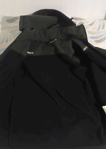 Columbia Siyah Erkek Kapüşonlu mont hava yağmur geçirmez - Görsel 5