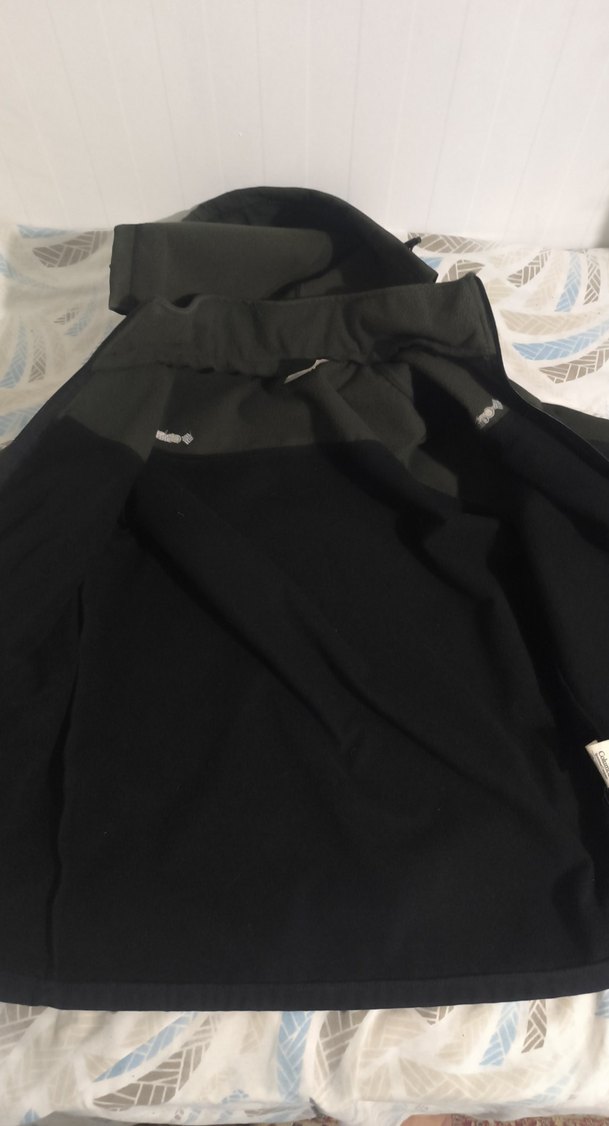 Columbia Siyah Erkek Kapüşonlu mont hava yağmur geçirmez - Görsel 5