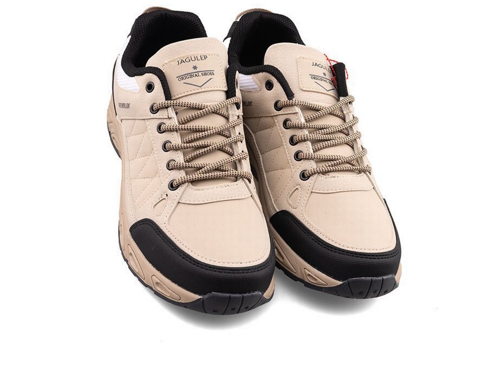 Bej Erkek Outdoor Ayakkabı Bağcıklı sıfır ürün - Görsel 2