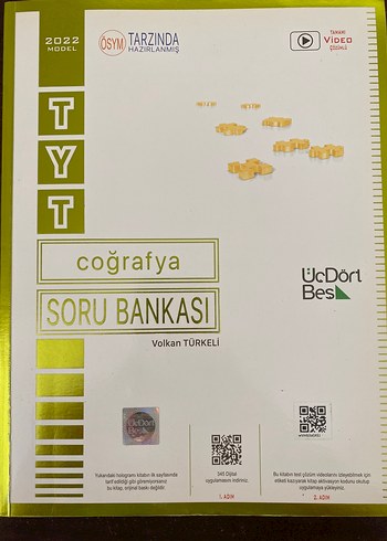 TYT Coğrafya Soru Bankası 2022