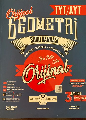 TYT/AYT Orijinal Geometri Soru Bankası