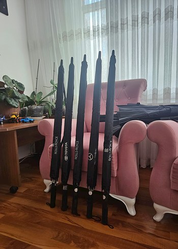 Çift Katmanlı Lüks  Şemsiye (Mercedes & Rolls-Royce-Toyota) - Görsel 6