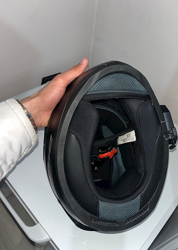 LS 2 siyah motorcu kaskı intercomlu - Görsel 5