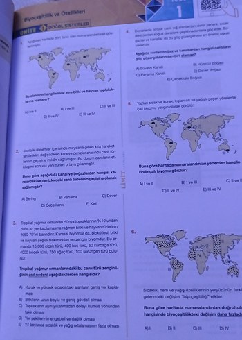 Coğrafya Soru Bankası Limit Yayınları