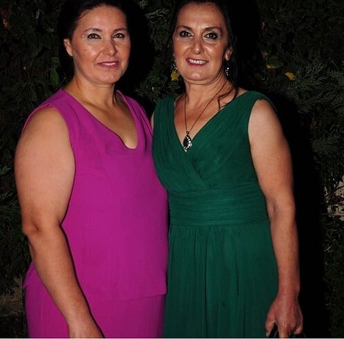 Fuşya elbise - Görsel 5