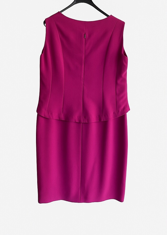 Fuşya elbise - Görsel 2
