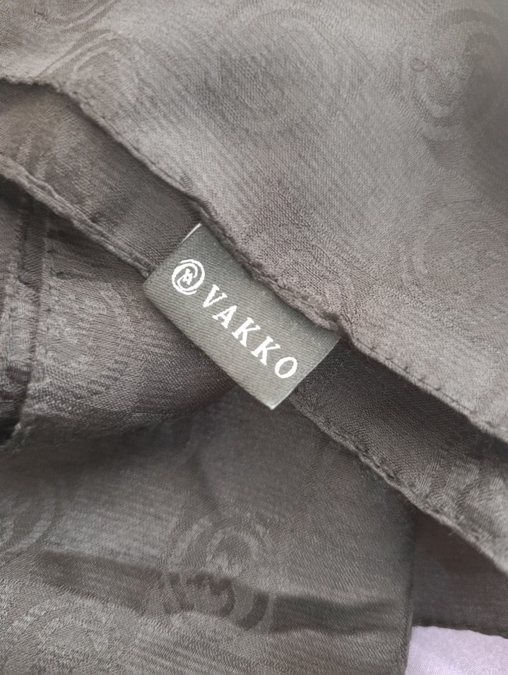 Vakko siyah şal - Görsel 2