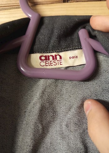 Diğer Gri Kadın Denim Ceket Fermuarlı