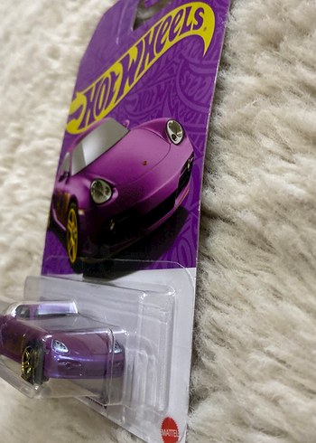 Mor Hot Wheels Porsche Cayman S Oyuncak Araba