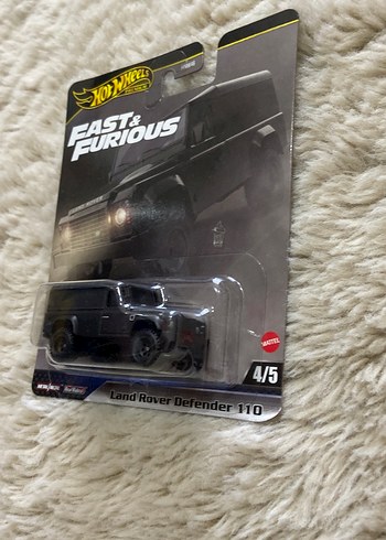 Beden Hot Wheels Siyah Land Rover Defender Oyuncak Araba