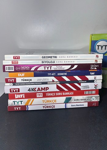 Beden TYT Türkçe, Geometri, Biyoloji Soru Bankası Seti