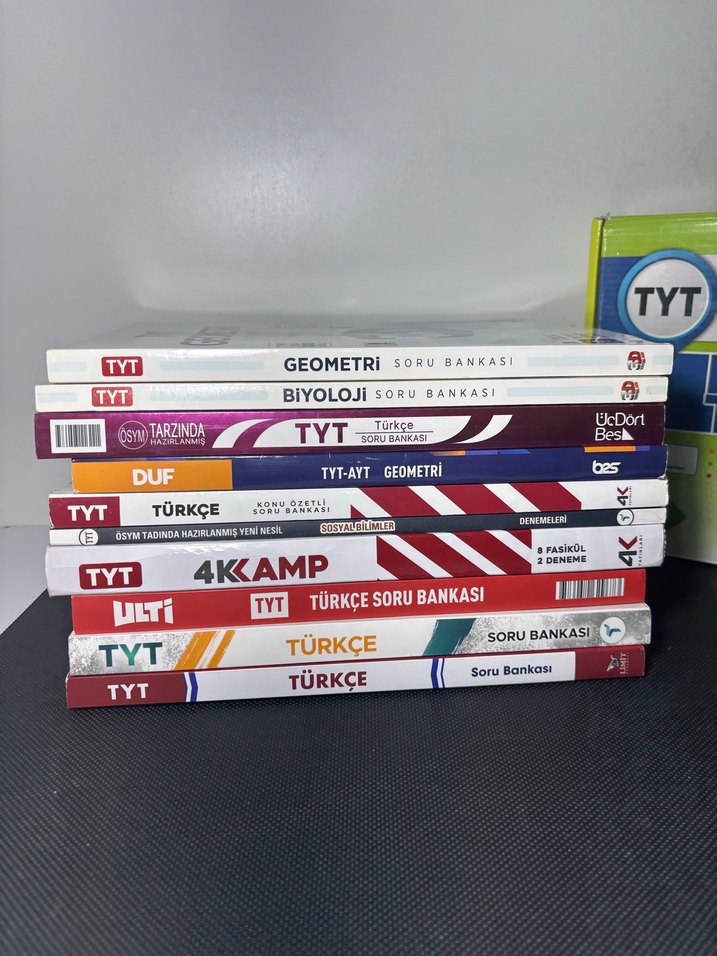 TYT Türkçe, Geometri, Biyoloji Soru Bankası Seti - Görsel 2