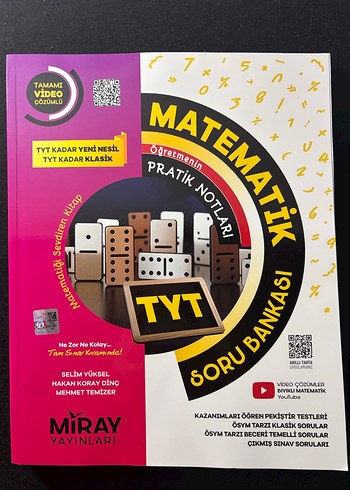 MIRAY TYT-AYT Matematik ve Geometri Soru Bankası - Görsel 2