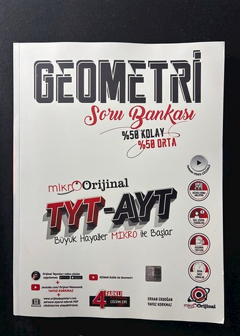 MIRAY TYT-AYT Matematik ve Geometri Soru Bankası - Görsel 3