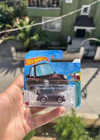  Hot Wheels Siyah Porsche 911 Turbo 3.6 Model Araba
