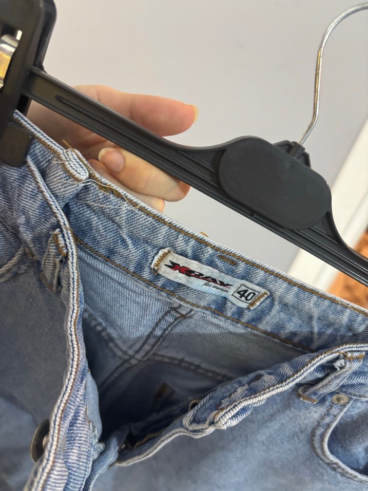 Kadın Mavi Denim Mini Şort - Görsel 2