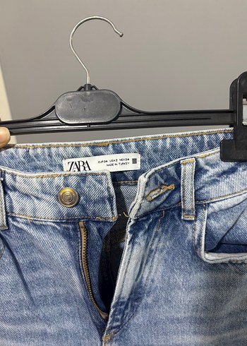 Yırtık zara kadın pantolon - Görsel 2