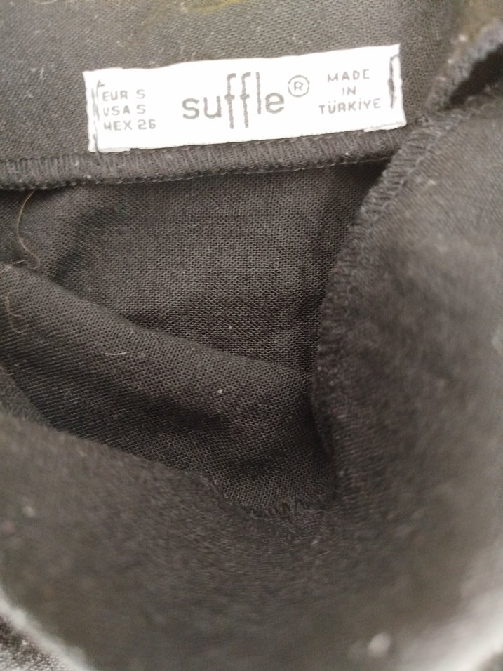 Siyah Kısa Kollu Keten Blazer Ceket - Görsel 3