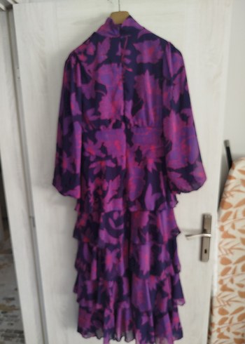 Renkli Mor Batik Yoga Kayışı - Görsel 2