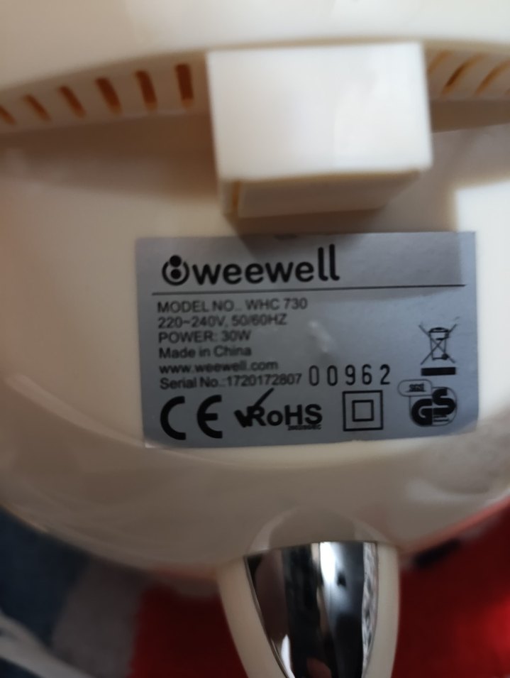 Weewell WHC730 iyonizerli soğuk hava Nemlendiricisi - Görsel 2