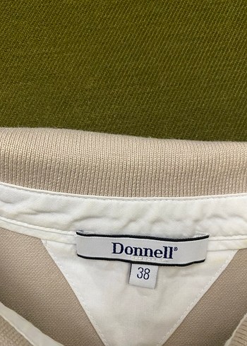 Diğer Bej Desenli Kısa Kollu Polo Tişört