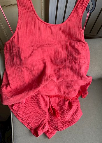 Amerikan yeni getirdim hem yatak hem ev içi ikili takım - Görsel 2