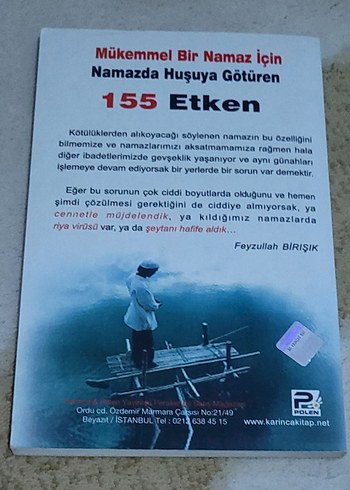 Beden Mükemmel Namaz İçin 155 Etken Kitabı