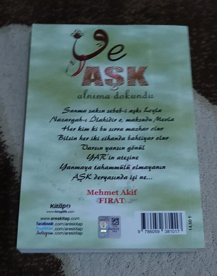 Ve Aşk - Mehmet Akif Fırat Kitabı - Görsel 3