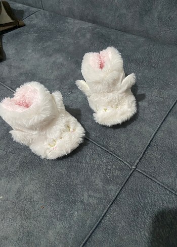 Bebekler için kürklü ev patiği - Görsel 8