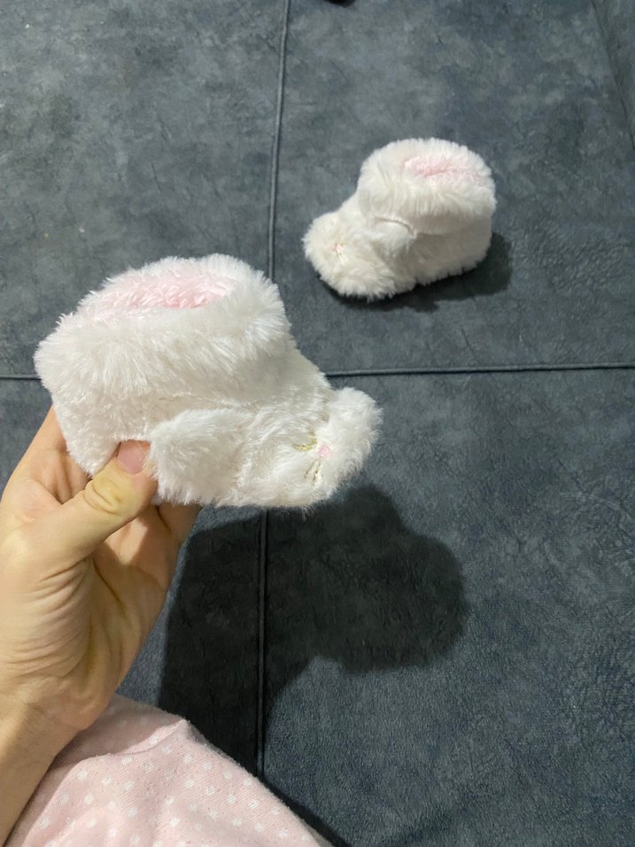 Bebekler için kürklü ev patiği - Görsel 5