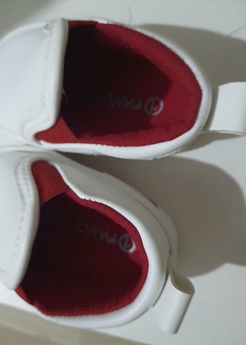 Beyaz Erkek Bebek İlk Adım Ayakkabısı - Görsel 2