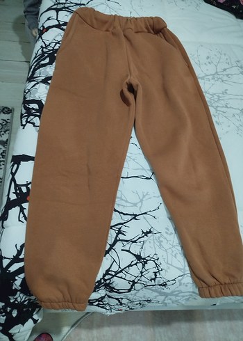 Kadın Kahverengi Rahat Kesim Eşofman Altı - Görsel 2